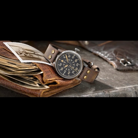 Laco Dortmund Erbstuck Pilot Watch Original 45mm - Picture 9 of 10